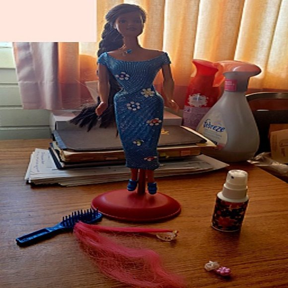 Retired Cool Clips Barbie  Vintage 19/99 - Picture 1 of 2